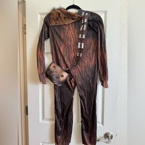 Star Wars Chewbacca costume with furry mask